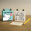 What's The Cat Up To Note Noteblock Pikkii Home - Office & School Supplies