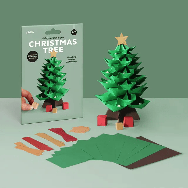 Christmas Tree Origami Kit Pikkii Toys & Games - Crafts & Hobbies