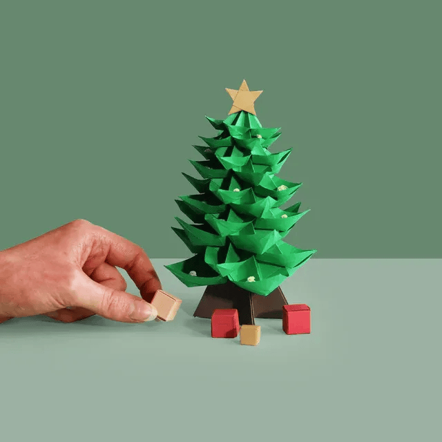 Christmas Tree Origami Kit Pikkii Toys & Games - Crafts & Hobbies