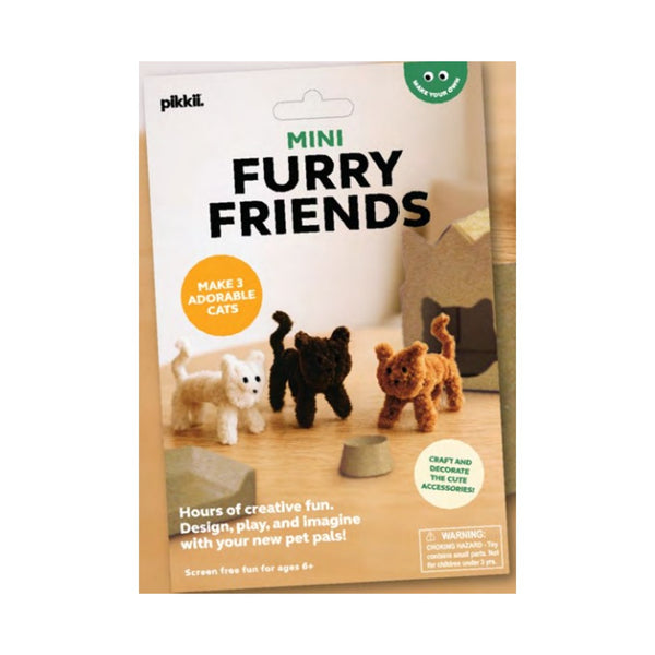 Mini Furry Friends Origami Kit Pikkii Toys & Games - Crafts & Hobbies