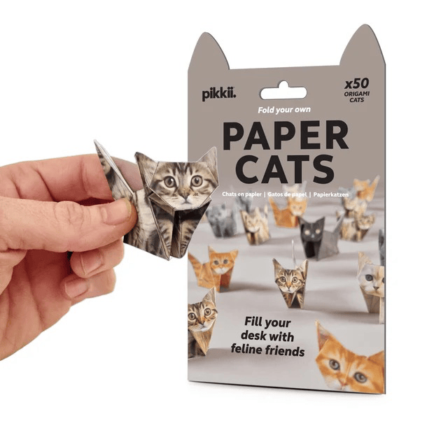 Paper Cats Kit DIY Origami Craft Pikkii Toys & Games - Crafts & Hobbies