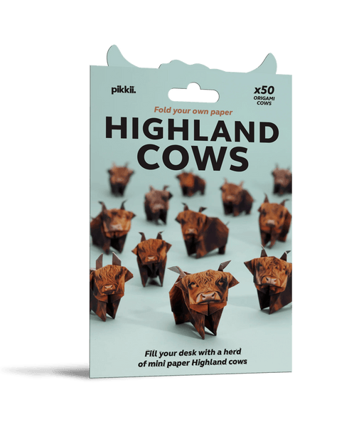 Paper Highland Cows Kit Pikkii Toys & Games - Crafts & Hobbies