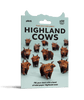 Paper Highland Cows Kit Pikkii Toys & Games - Crafts & Hobbies