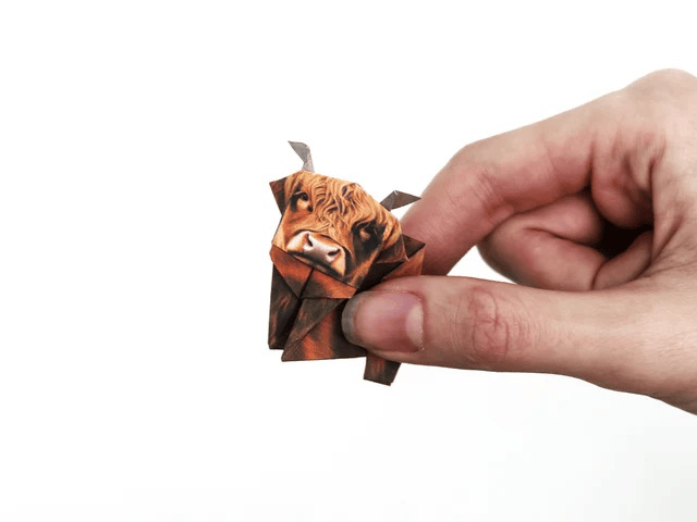 Paper Highland Cows Kit Pikkii Toys & Games - Crafts & Hobbies