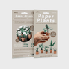 Paper Plants Kit DIY Paper Craft Activity Pikkii Toys & Games - Crafts & Hobbies