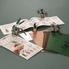 Paper Plants Kit DIY Paper Craft Activity Pikkii Toys & Games - Crafts & Hobbies