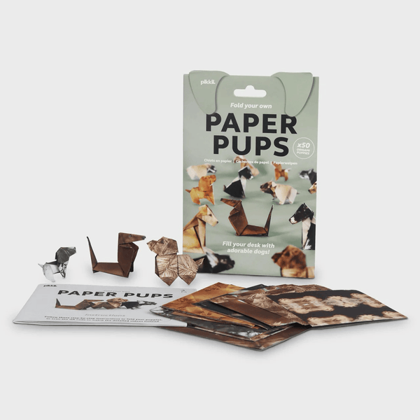 Paper Pups Origami Dog Kit Pikkii Toys & Games - Crafts & Hobbies