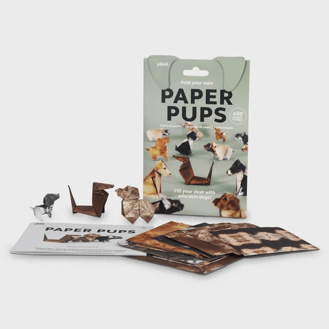 Paper Pups Origami Dog Kit Pikkii Toys & Games - Crafts & Hobbies