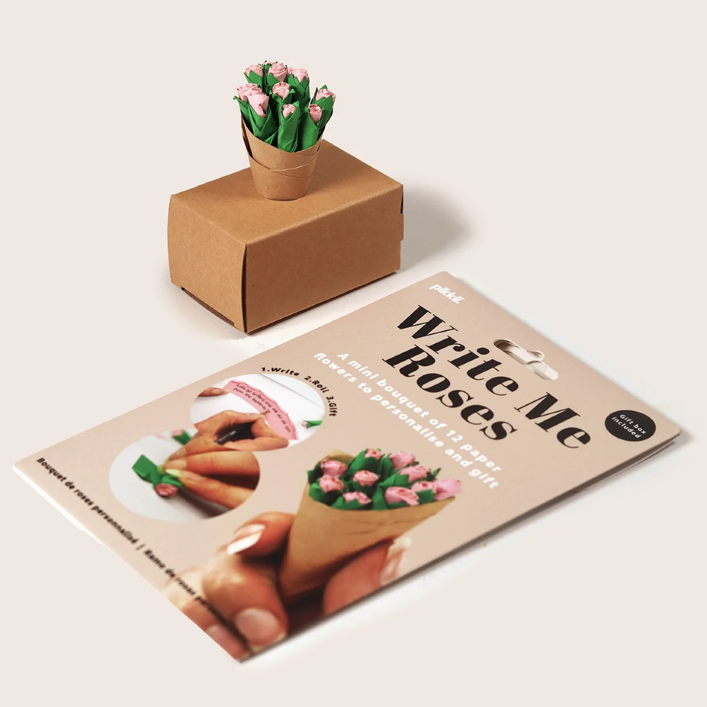 Write Me Roses Patterns Write Me Roses Kit - Custom Handwritten Paper Flower Bouquet – Urban ...