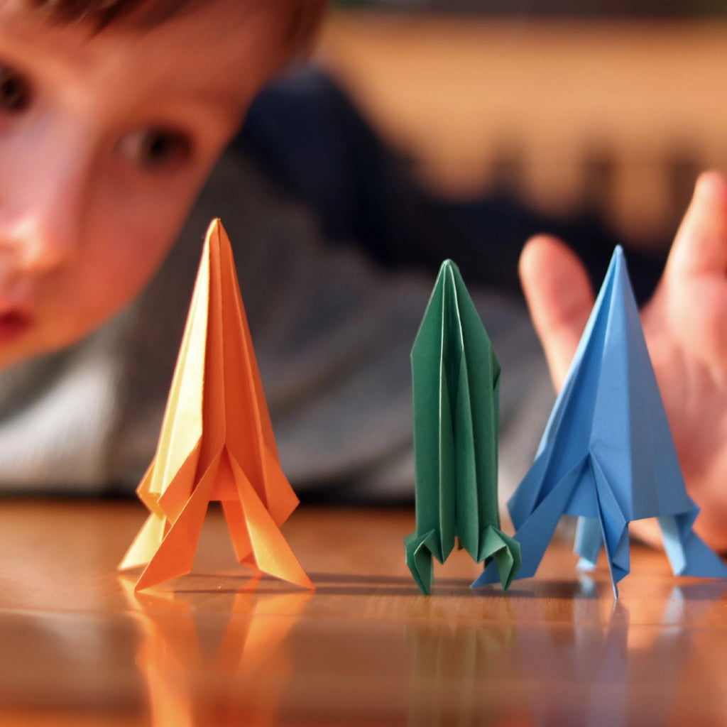 Flying Paper Rockets Pikkii Toys & Games