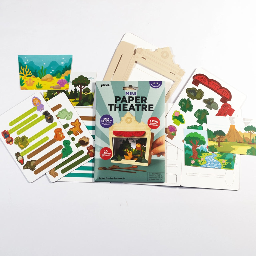 Mini Paper Theatre Kit Pikkii Toys & Games
