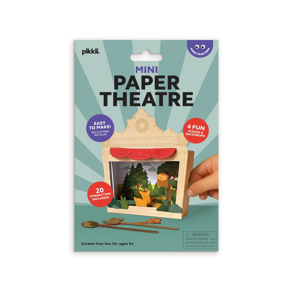 Mini Paper Theatre Kit Pikkii Toys & Games