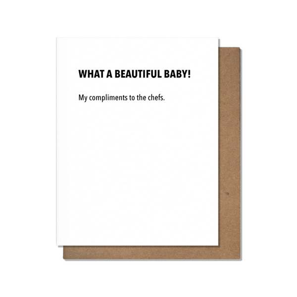 Beautiful Baby Baby Card Pretty Alright Goods Cards - Baby