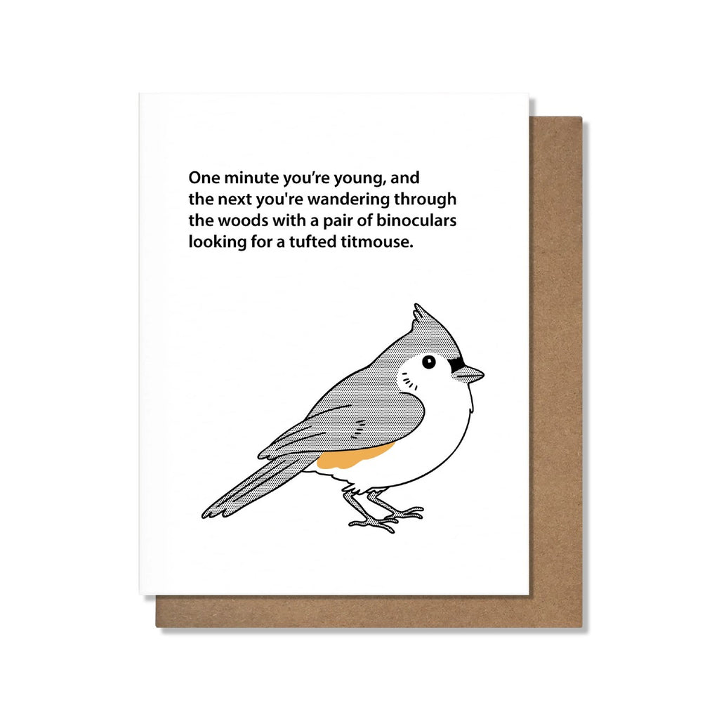 Birdwatching Birthday Card Pretty Alright Goods Cards - Birthday