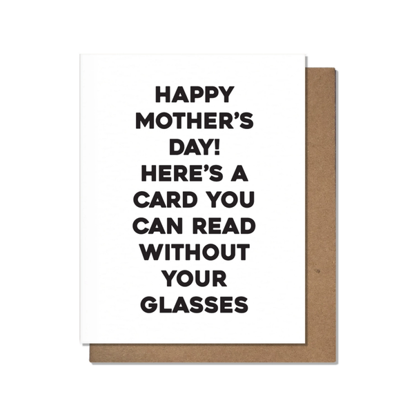Mom Glasses Mother's Day Card Pretty Alright Goods Cards - Holiday - Mother's Day