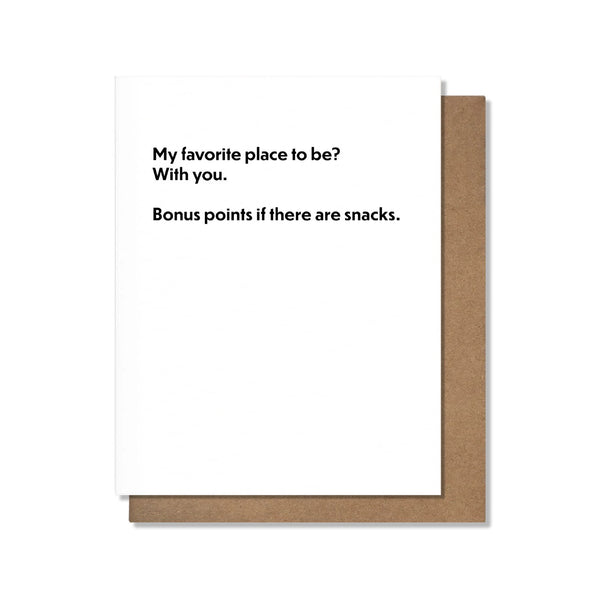 Bonus Points Love Card Pretty Alright Goods Cards - Love