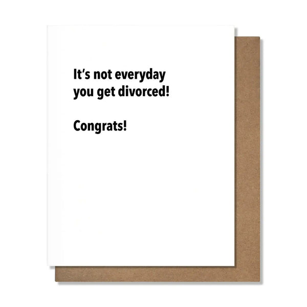 Everyday Divorce Sympathy Card Pretty Alright Goods Cards - Sympathy
