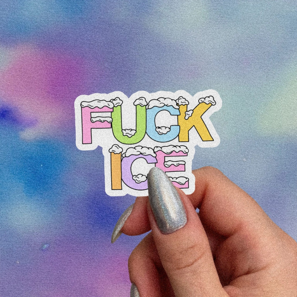 Fuck Ice Blocks Sticker Pretty Toxic Stickers Impulse - Decorative Stickers