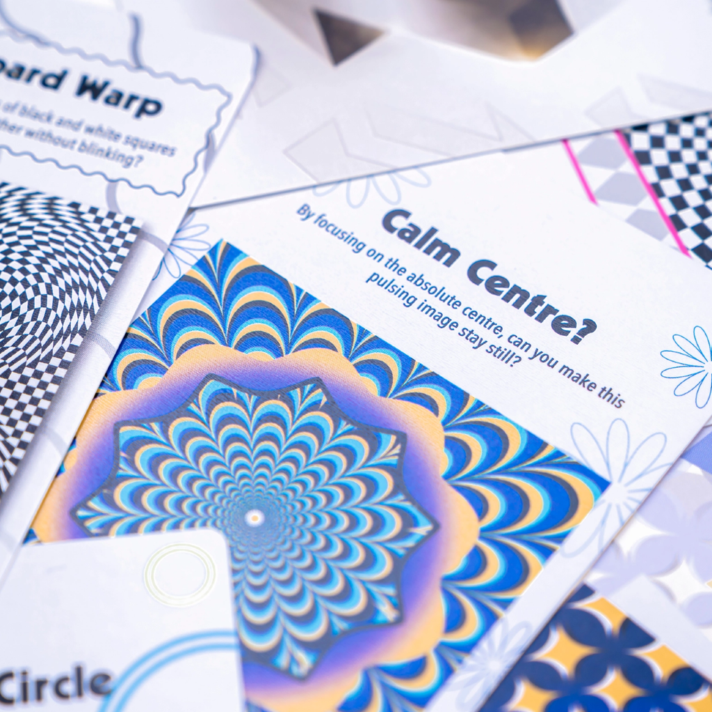 Optical Illusions Deck Professor Puzzle Books - Card Decks