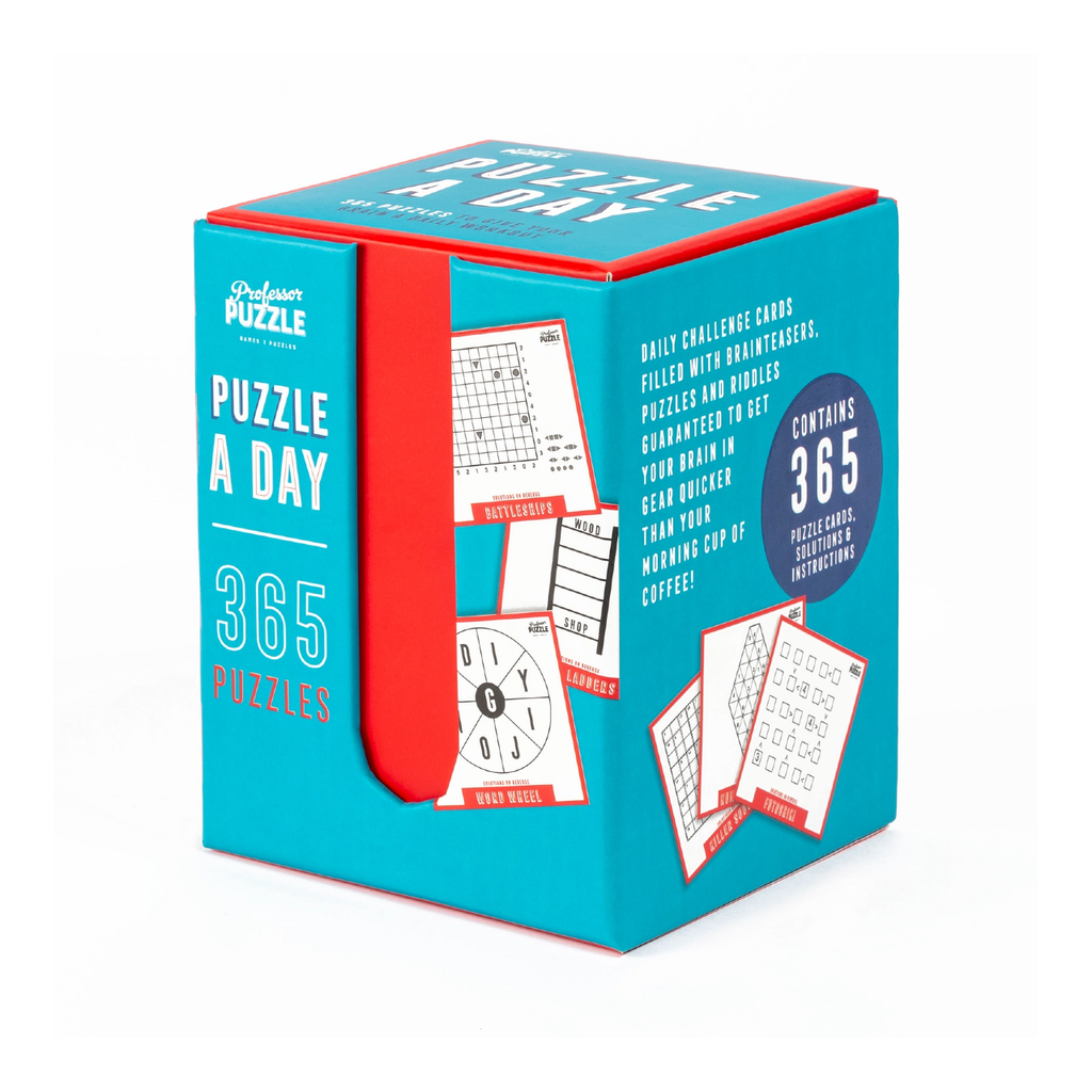 Puzzle A Day Deck Professor Puzzle Books - Card Decks