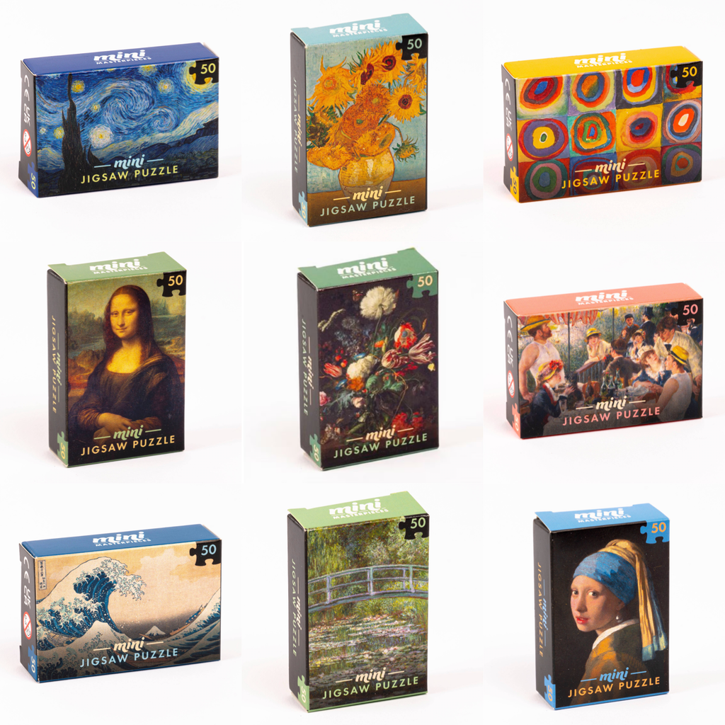 Mini Masterpieces 50 Piece Jigsaw Puzzles Professor Puzzle Toys & Games - Puzzles & Games - Jigsaw Puzzles