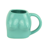 Teal Boob Mug Properly Improper Home - Mugs & Glasses