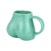 Teal Butt Mug Properly Improper Home - Mugs & Glasses