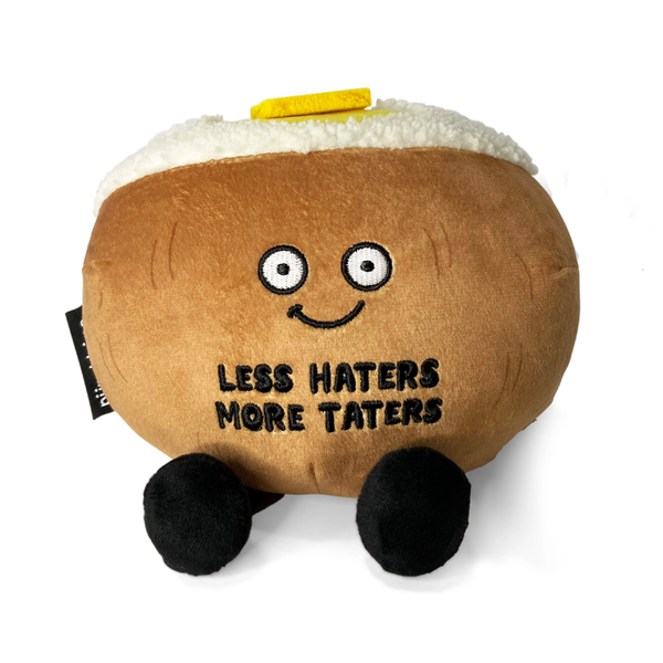 Baked Potato Less Haters More Taters Plush Punchkins Toys & Games - Stuffed Animals & Plush Toys