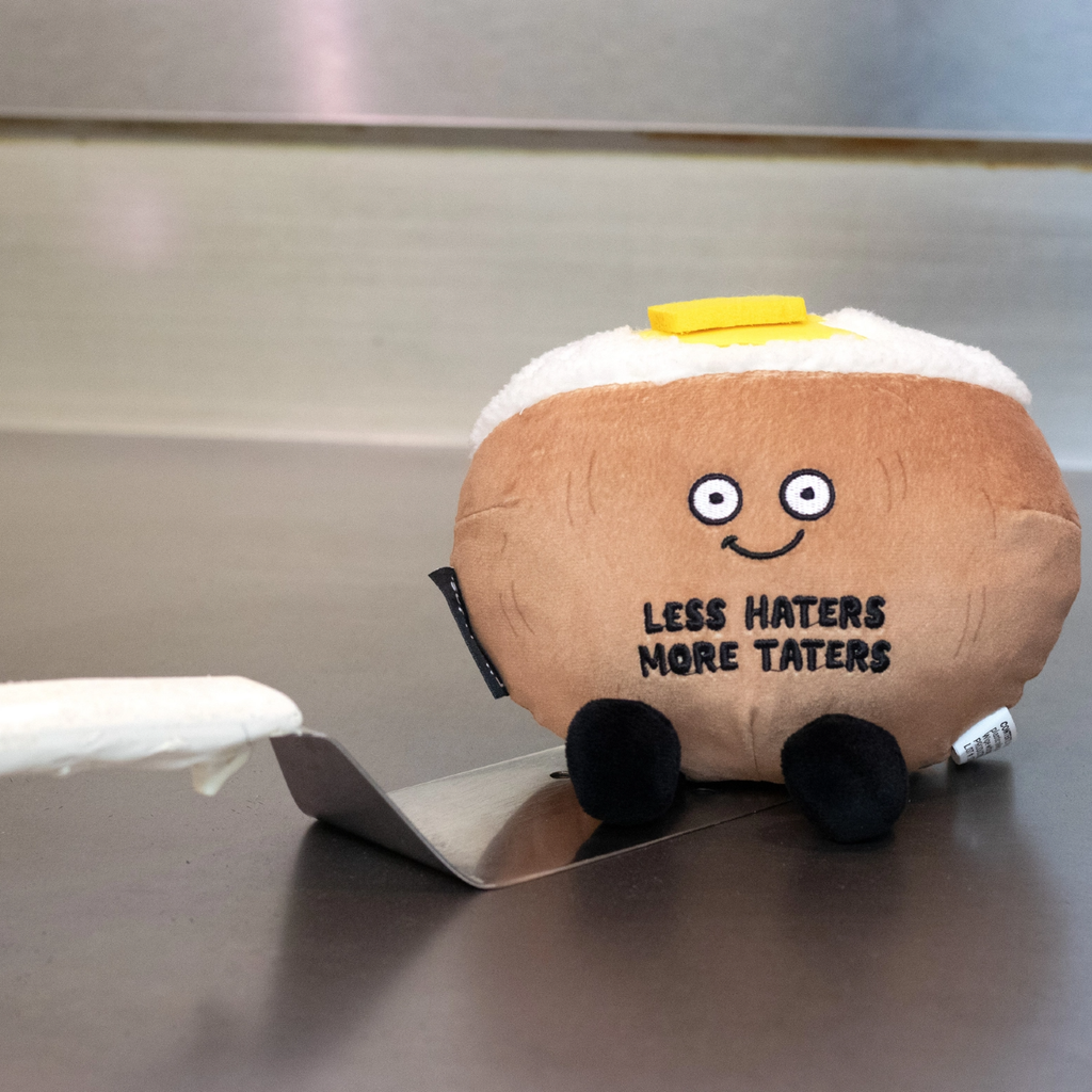 Baked Potato Less Haters More Taters Plush Punchkins Toys & Games - Stuffed Animals & Plush Toys