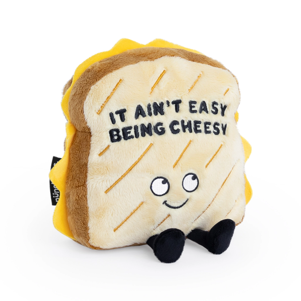 Grilled Cheese It Ain't Easy Being Cheesy Plush Punchkins Toys & Games - Stuffed Animals & Plush Toys