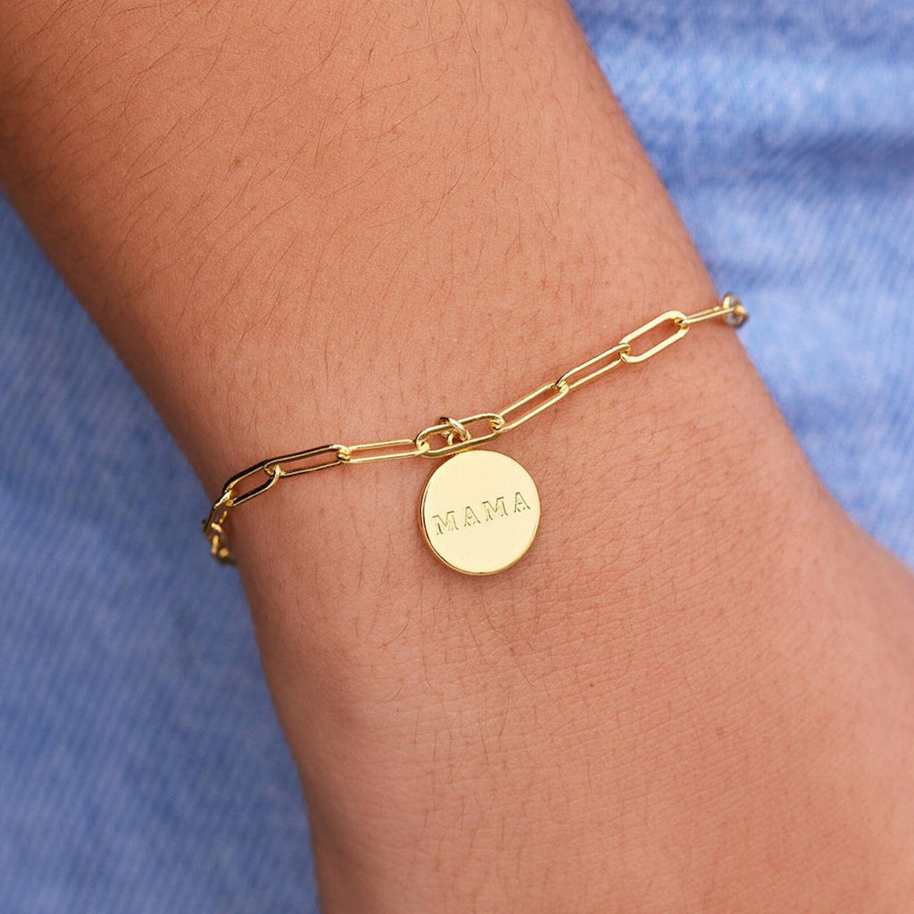 Mama Coin Bracelet - Gold Pura Vida Bracelets Jewelry - Bracelet