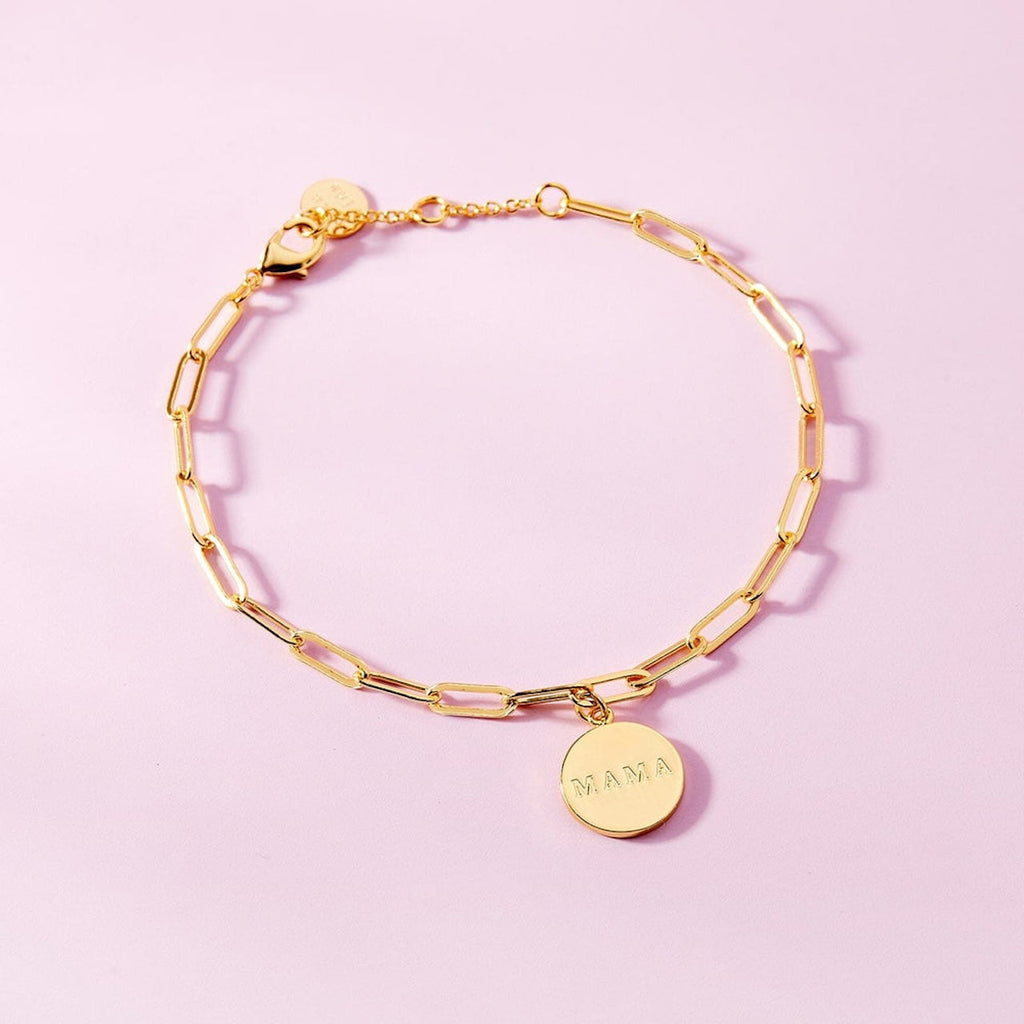 Mama Coin Bracelet - Gold Pura Vida Bracelets Jewelry - Bracelet