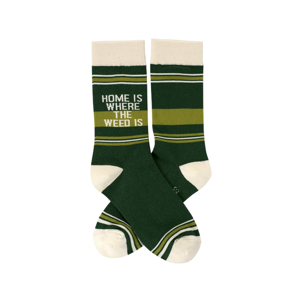 Home Is Where The Weed Is Unisex Socks Questionables Apparel & Accessories - Socks - Adult - Unisex