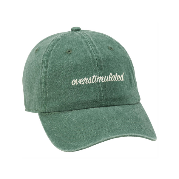 Overstimulated Baseball Hat Questionables Apparel & Accessories - Summer - Adult - Hats