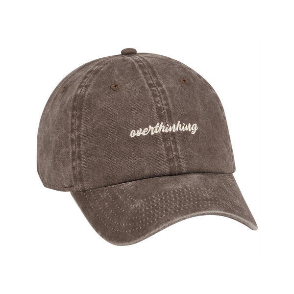 Overthinking Baseball Hat Questionables Apparel & Accessories - Summer - Adult - Hats