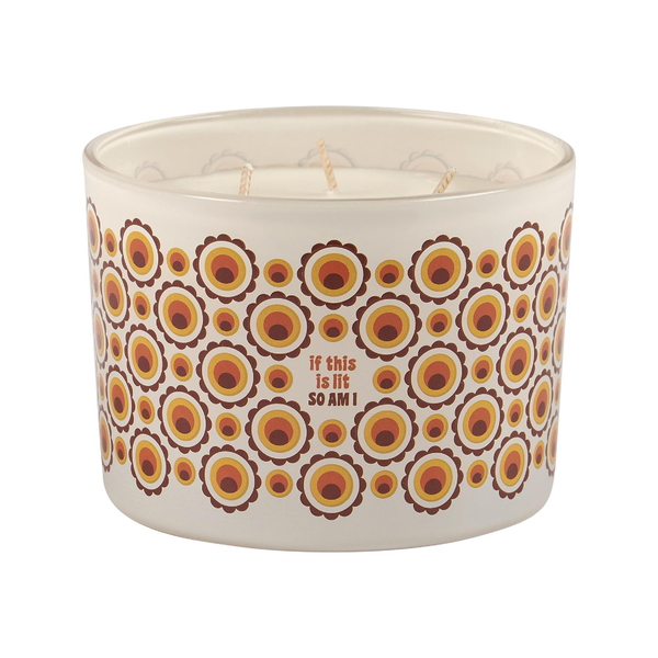 If This Is Lit Candle - Sandalwood And Musk Questionables Home - Candles