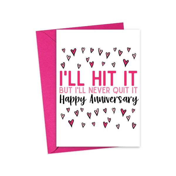 I'll Hit It Funny Anniversary Card R Is For Robo Cards - Love - Anniversary