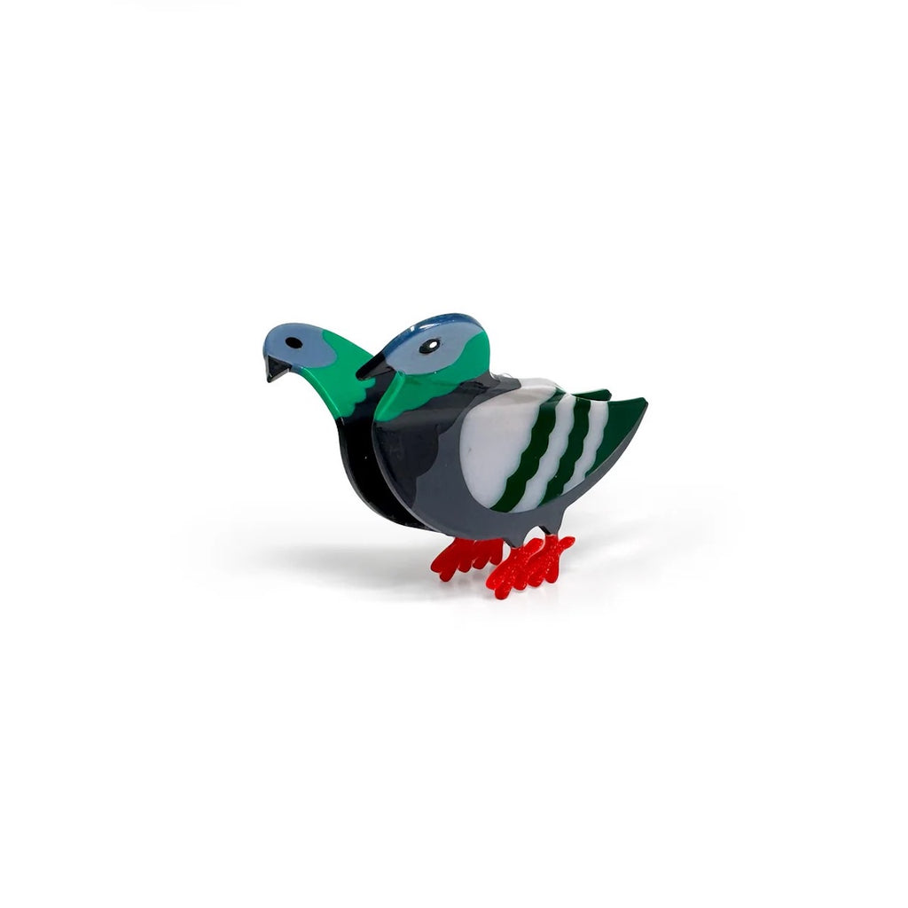 Pigeon Hair Claw Clip Rainbow Unicorn Birthday Surprise Apparel & Accessories - Hair Accessories - Hair Claws & Clips