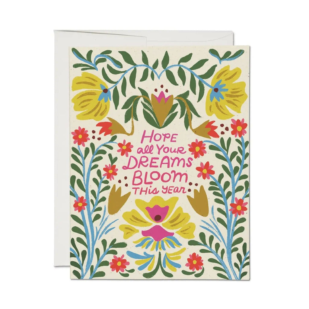 Blooming Dreams Blank Card Red Cap Cards Cards - Any Occasion