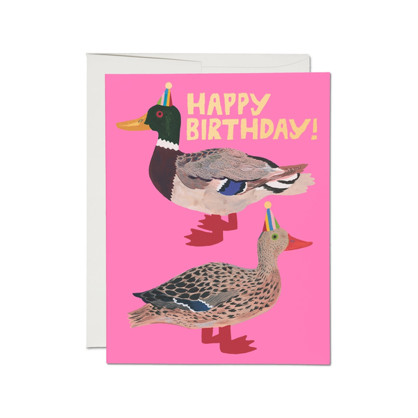 Quacky Birthday Card Red Cap Cards Cards - Birthday
