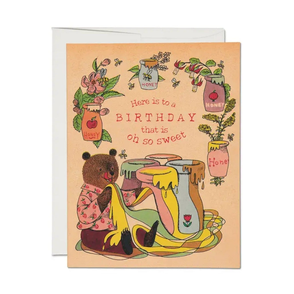 Sweet Birthday Card Red Cap Cards Cards - Birthday
