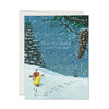 Winter Wonderland Holiday Card - Boxed Set Of 8 Red Cap Cards Cards - Boxed Cards - Holiday - Happy Holidays
