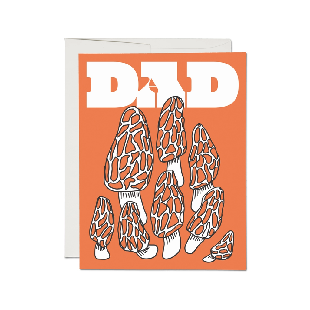 Morels Father's Day Card Red Cap Cards Cards - Holiday - Father's Day