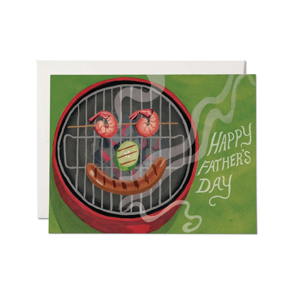 On The Grill Father's Day Card Red Cap Cards Cards - Holiday - Father's Day