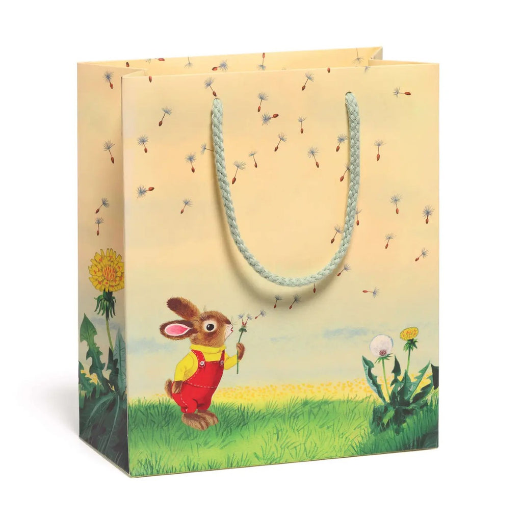 Richard Scarry Bunny And Dandelion Medium Gift Bag Red Cap Cards Gift Wrap & Packaging - Gift Bags