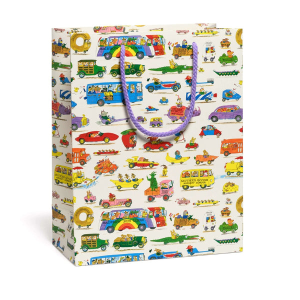 Richard Scarry Busytown Cars Large Gift Bag Red Cap Cards Gift Wrap & Packaging - Gift Bags