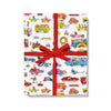 Richard Scarry Busytown Cars Gift Wrap Roll Red Cap Cards Gift Wrap & Packaging - Gift Wrap