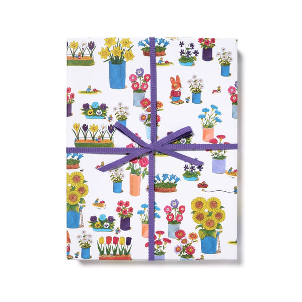 Richard Scarry Busytown Flowers Gift Wrap Roll Red Cap Cards Gift Wrap & Packaging - Gift Wrap