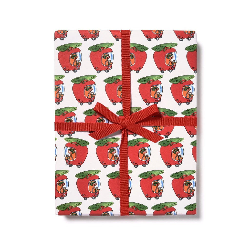 Richard Scarry Lowly's Apple Car Gift Wrap Roll Red Cap Cards Gift Wrap & Packaging - Gift Wrap
