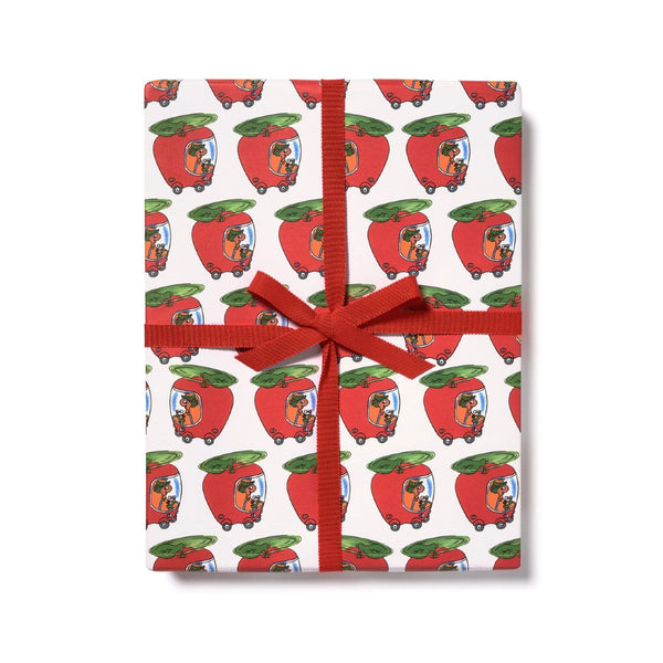 Richard Scarry Lowly's Apple Car Gift Wrap Roll Red Cap Cards Gift Wrap & Packaging - Gift Wrap